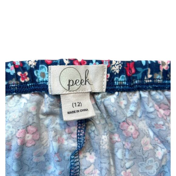 NWT Peek Lightweight Floral Joggers, Size 12 - Picture 5 of 8